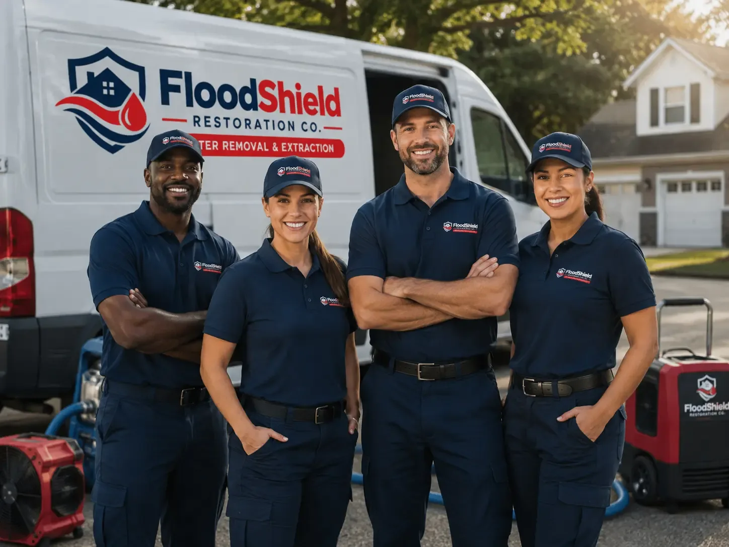 Flood Damage Restoration company in Punta Santiago, PR